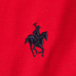 Polo Bloques Piqué Marino