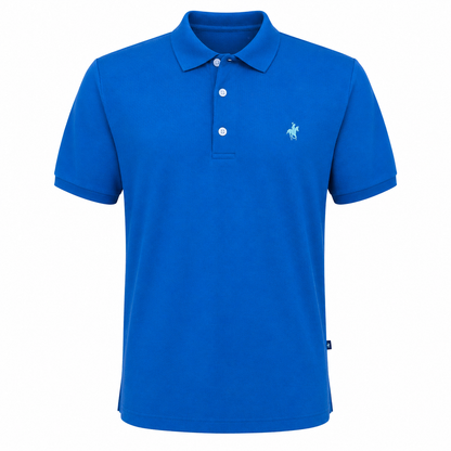 Polo Essentials Azul Ibiza