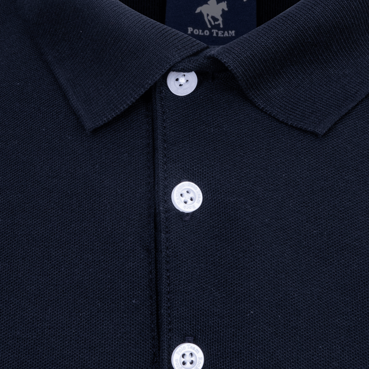 Polo Essentials Azul Marino