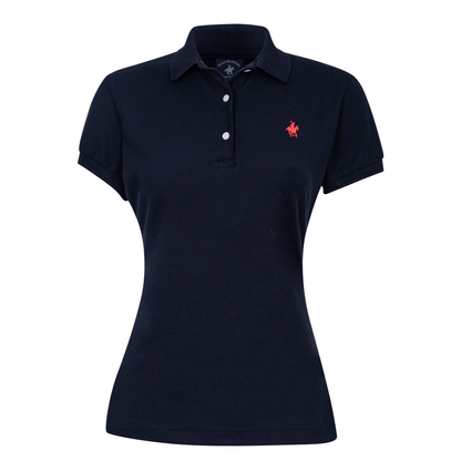 Polo Essentials Azul Marino