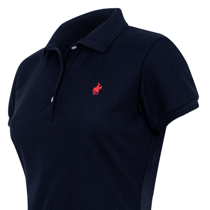Polo Essentials Azul Marino