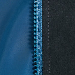 Chamarra Doble Vista Azul/Negro