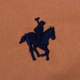 Chamarra Poly Cotton Cintura Elástica Camello
