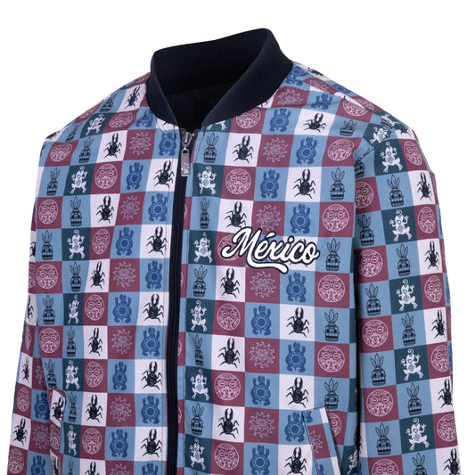 Bomber Iconos Prehispánicos