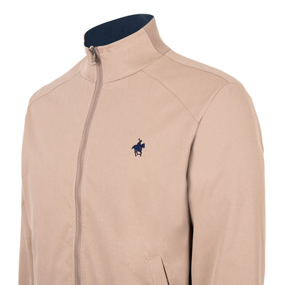 Chamarra Doble Vista Poly Cotton Arena/Marino