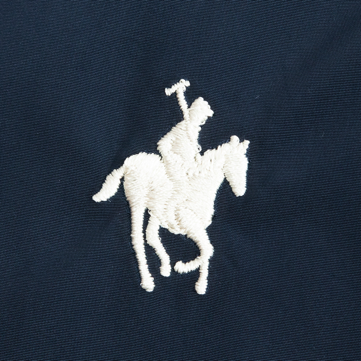 Chamarra Doble Vista Poly Cotton Arena/Marino