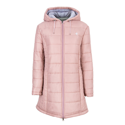 Parka Capitonada Malva