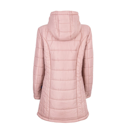 Parka Capitonada Malva