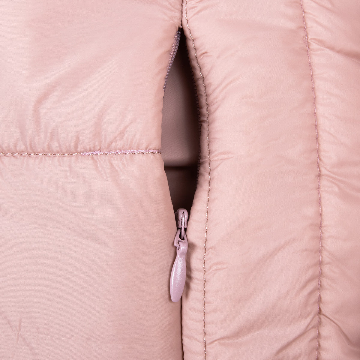 Parka Capitonada Malva