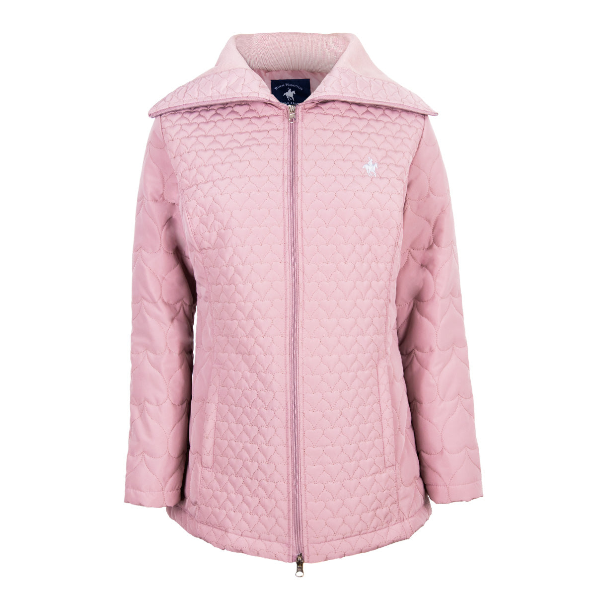 Parka Corazones Malva