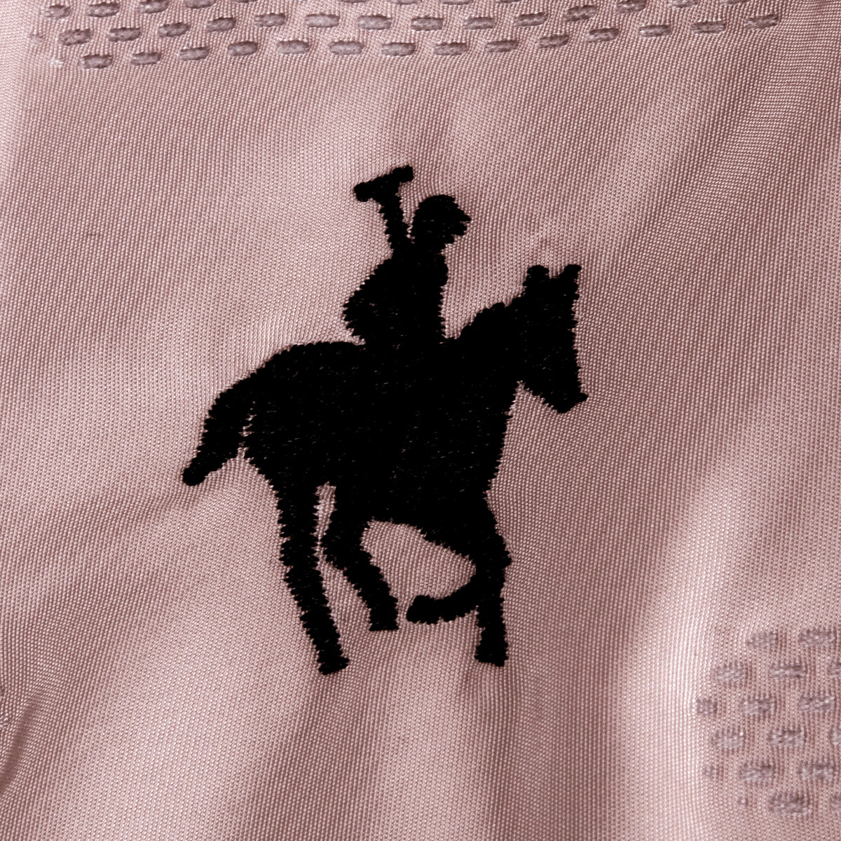 Chaleco Capitonado Costuras Verticales Malva