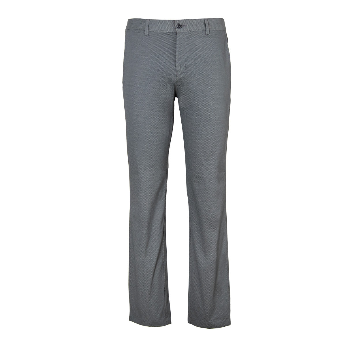 Pantalón Gabardina Print Modern Fit Gris
