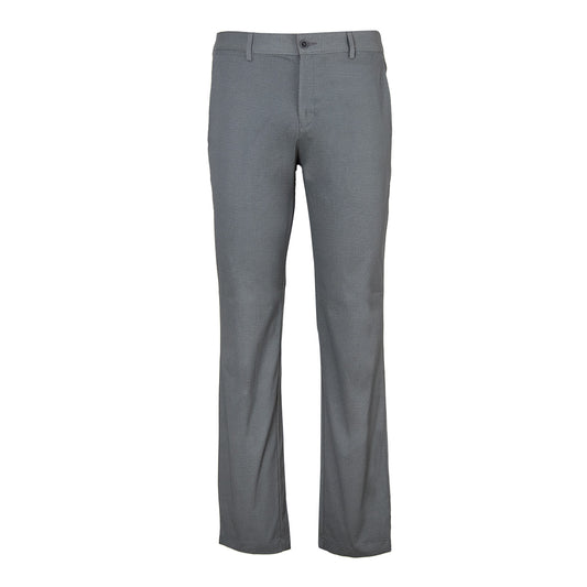 Pantalón Gabardina Print Modern Fit Gris