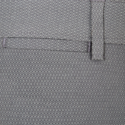 Pantalón Gabardina Print Modern Fit Gris