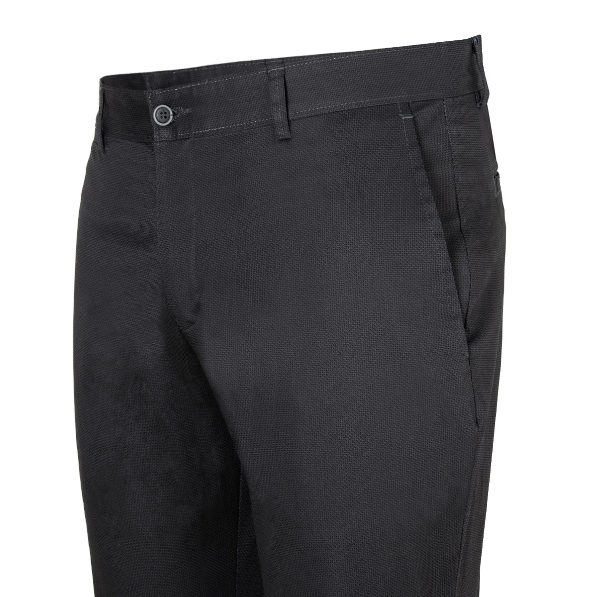 Pantalón Gabardina Print Modern Fit Negro